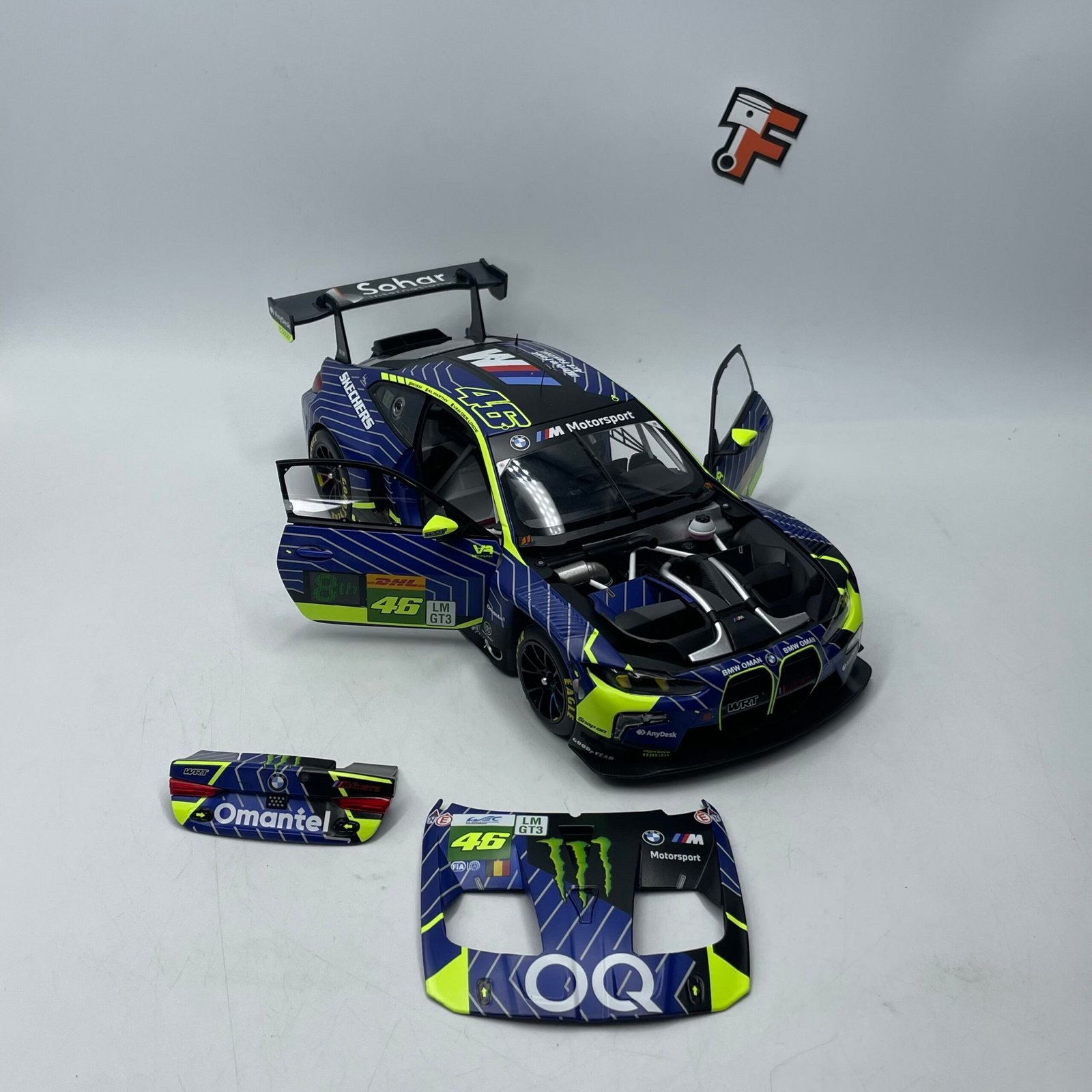 BMW M4 GT3 EVO #46 Team WRT 1812 Km Qatar 2025 – Image 14