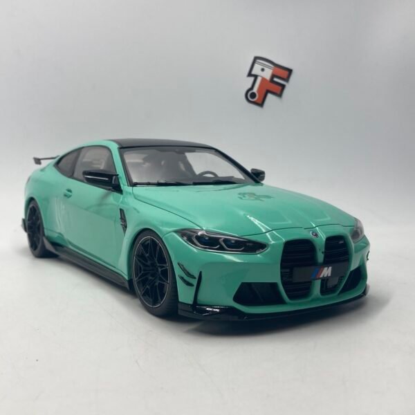 Miniature BMW M4 Competition G82 Mint Green 2024 Solido 1/18 vendue en Suisse