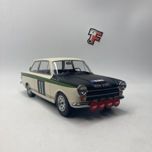 Miniature Ford Lotus Cortina #11 RAC Rally 1966 Söderström Palm Model Car Group 1/18 vendue en Suisse