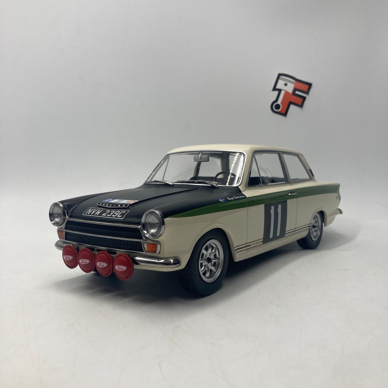 Ford Cortina Lotus B.Söderström / G.Palm RAC Rally 1966 #11 – Image 3