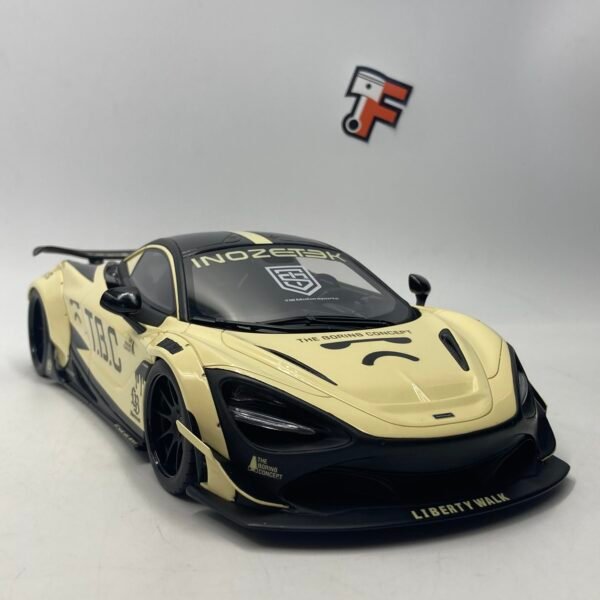 Miniature McLaren 720S LB-Works The Boring Concept Beige 2024 GT Spirit 1/18 vendue en Suisse