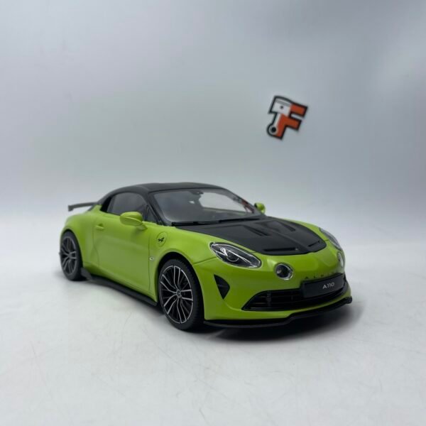 Miniature Alpine A110 R Turini 2025 Matte Acide Green Norev 185442 1/18 vendue en Suisse