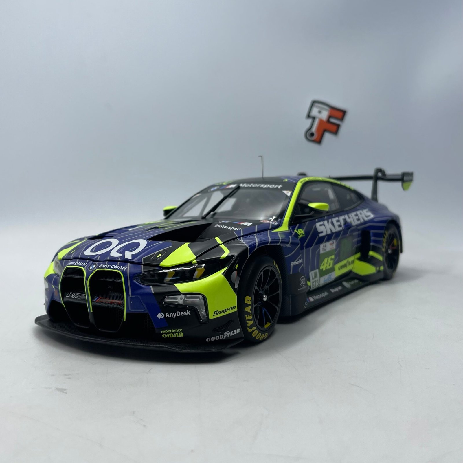 BMW M4 GT3 EVO #46 24 Heures du Mans 2025 Team WRT Valentino Rossi – Image 3
