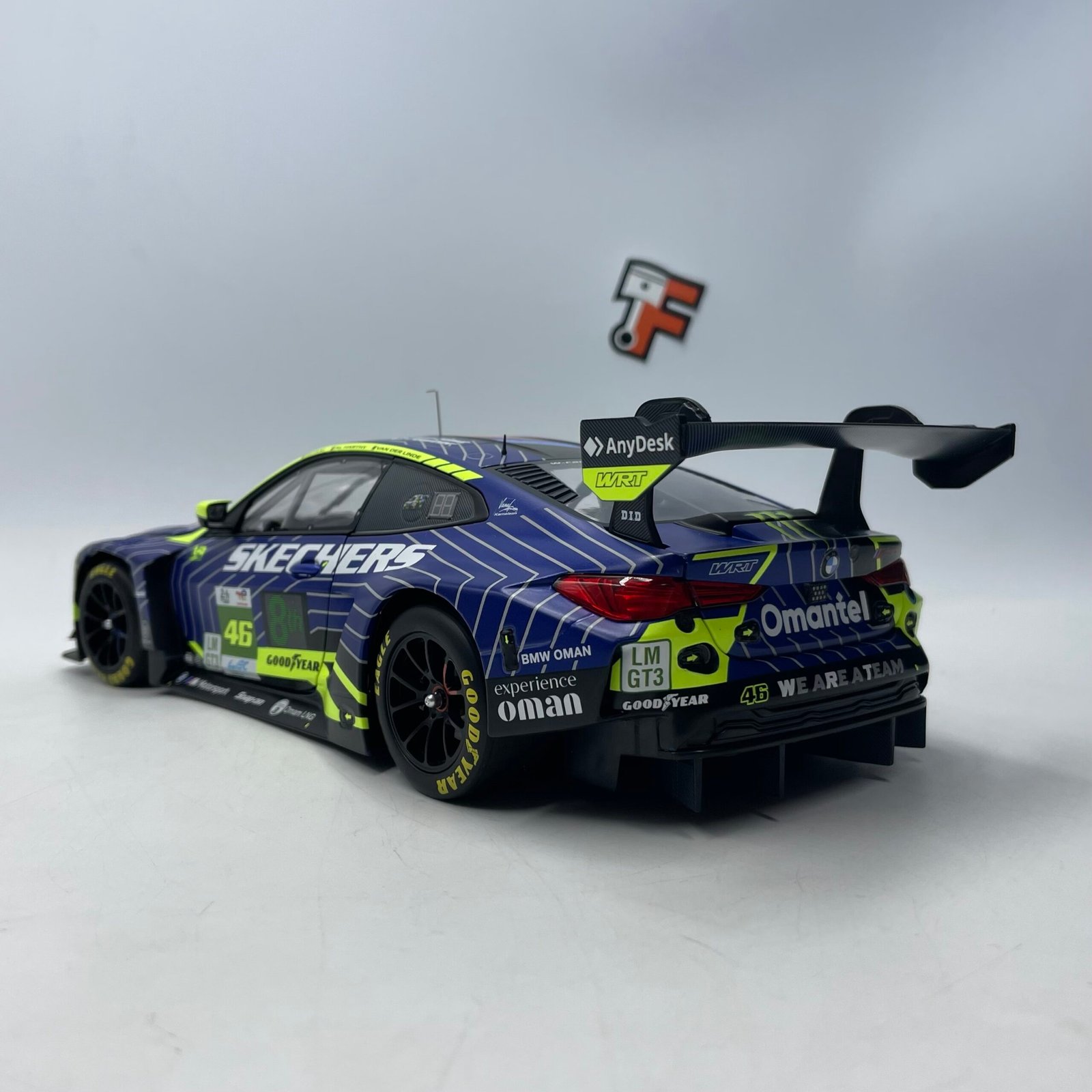 BMW M4 GT3 EVO #46 24 Heures du Mans 2025 Team WRT Valentino Rossi – Image 5