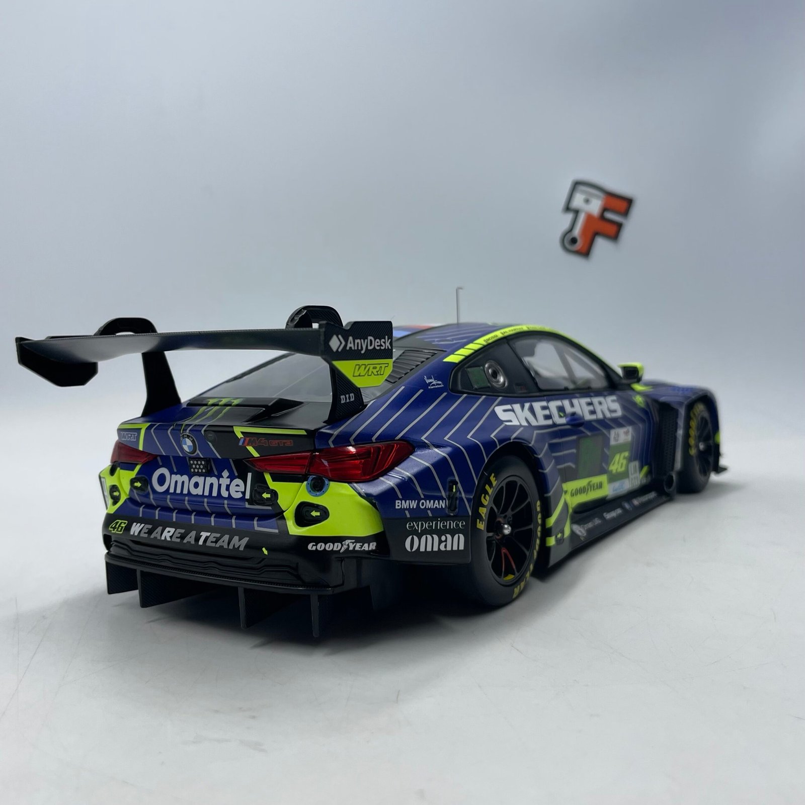 BMW M4 GT3 EVO #46 24 Heures du Mans 2025 Team WRT Valentino Rossi – Image 7