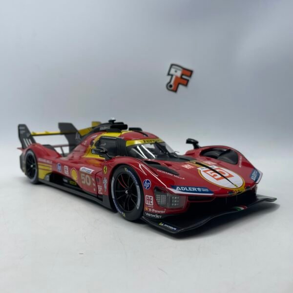 Miniature Ferrari 499P Winner 24H Le Mans 2024 BBurago 1/18 vendue en Suisse