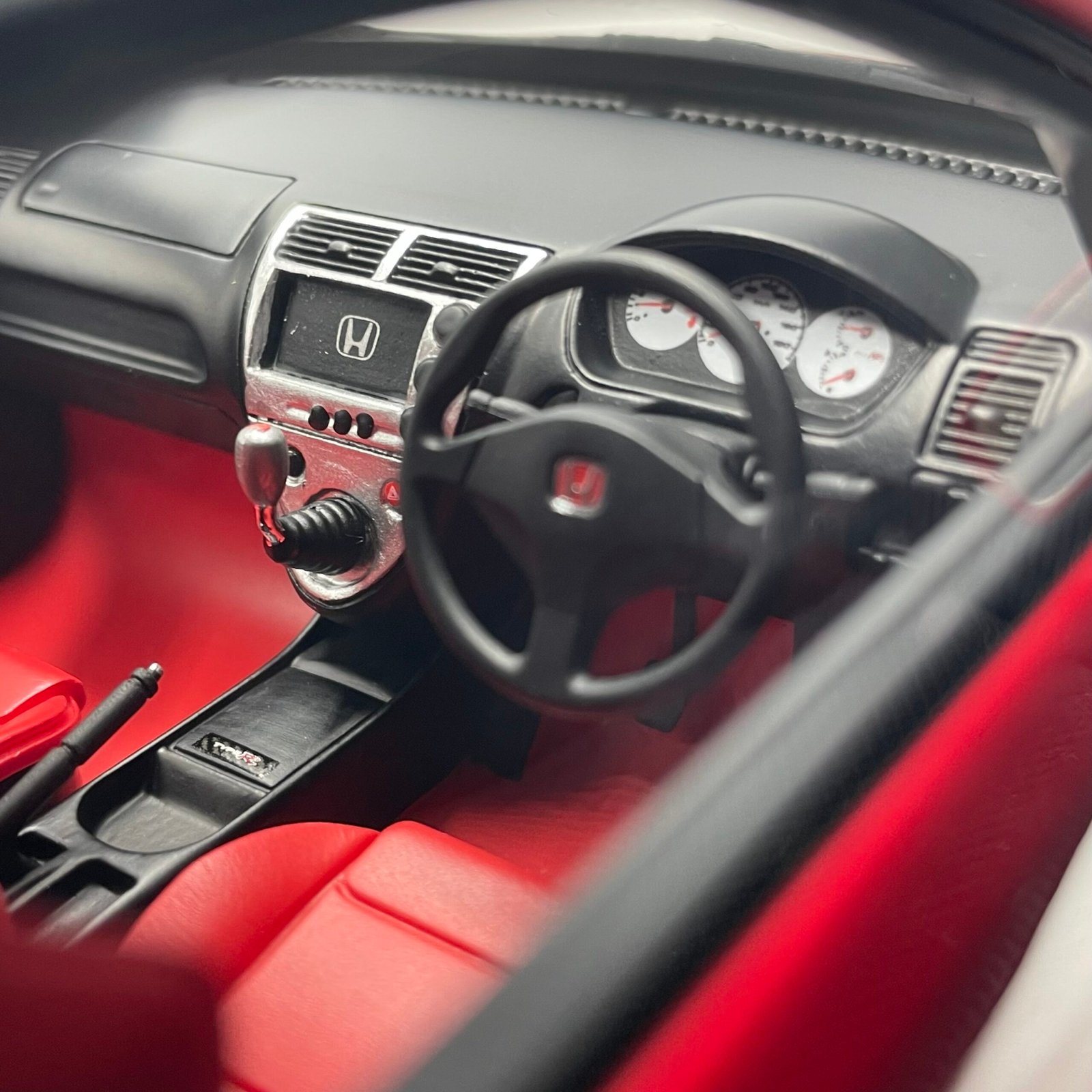 Miniature Honda Civic Type R (EP3) 2005 milano red 1/18 vendue en Suisse