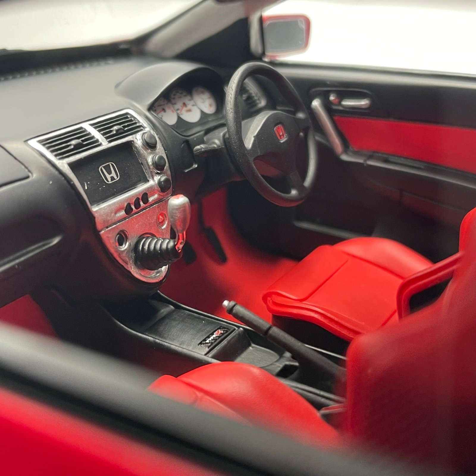 Miniature Honda Civic Type R (EP3) 2005 milano red 1/18 vendue en Suisse