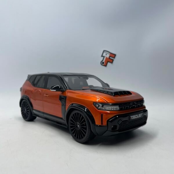 Miniature Dacia Duster Redust Sport 4x2 Hybride 2025 Orange 1/18 OttOmobile vendue en Suisse