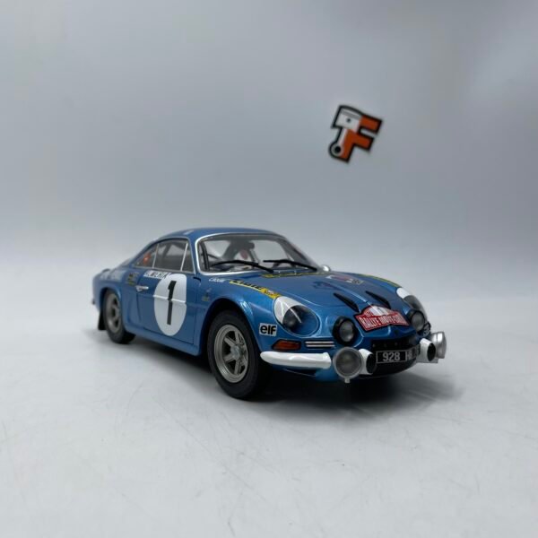 Miniature Alpine A110 1600S #1 Thérier Roure Rallye Monte Carlo 1972 1/18 vendue en Suisse