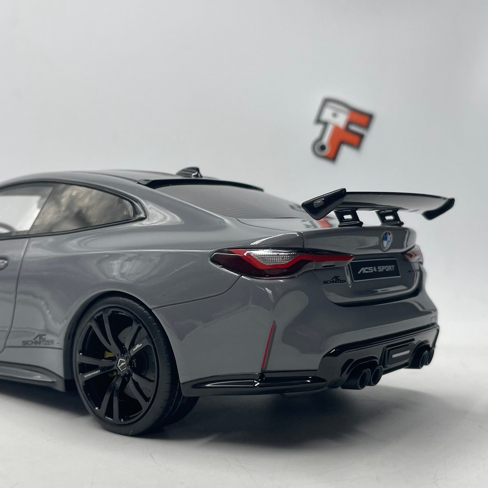 BMW M4 By AC SCHNITZER Nardo Grey 2022 1/18 – Image 11