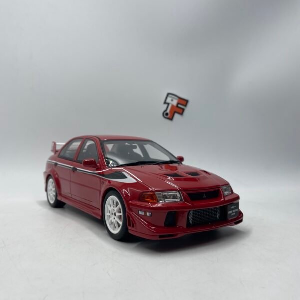 Miniature Mitsubishi Lancer Evo VI Tommi Mäkinen 1999 Red OT422 vendue en Suisse