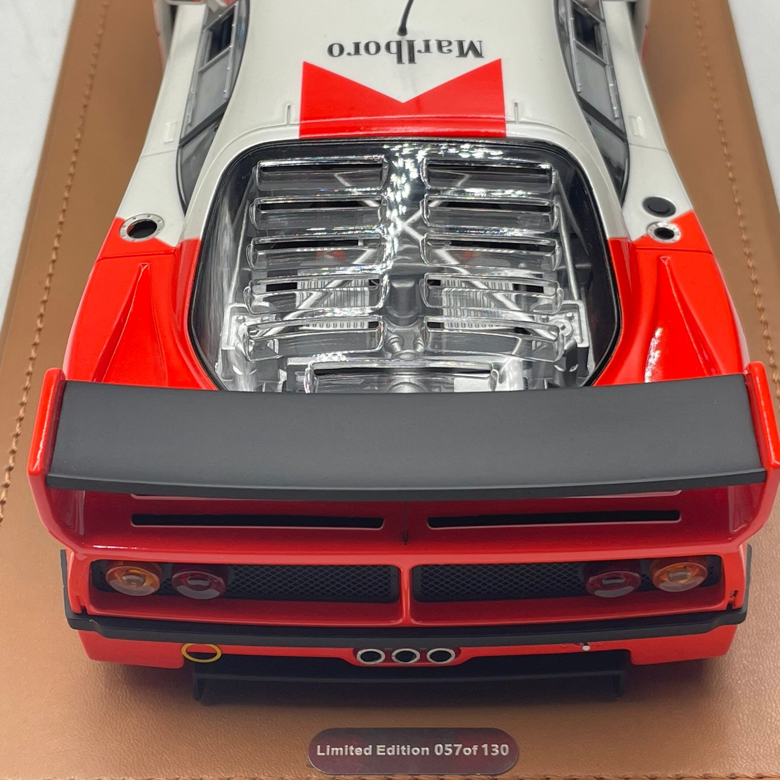 Miniature Ferrari F40 LM 1996 Press version Red and White Limited Edition vendue en Suisse