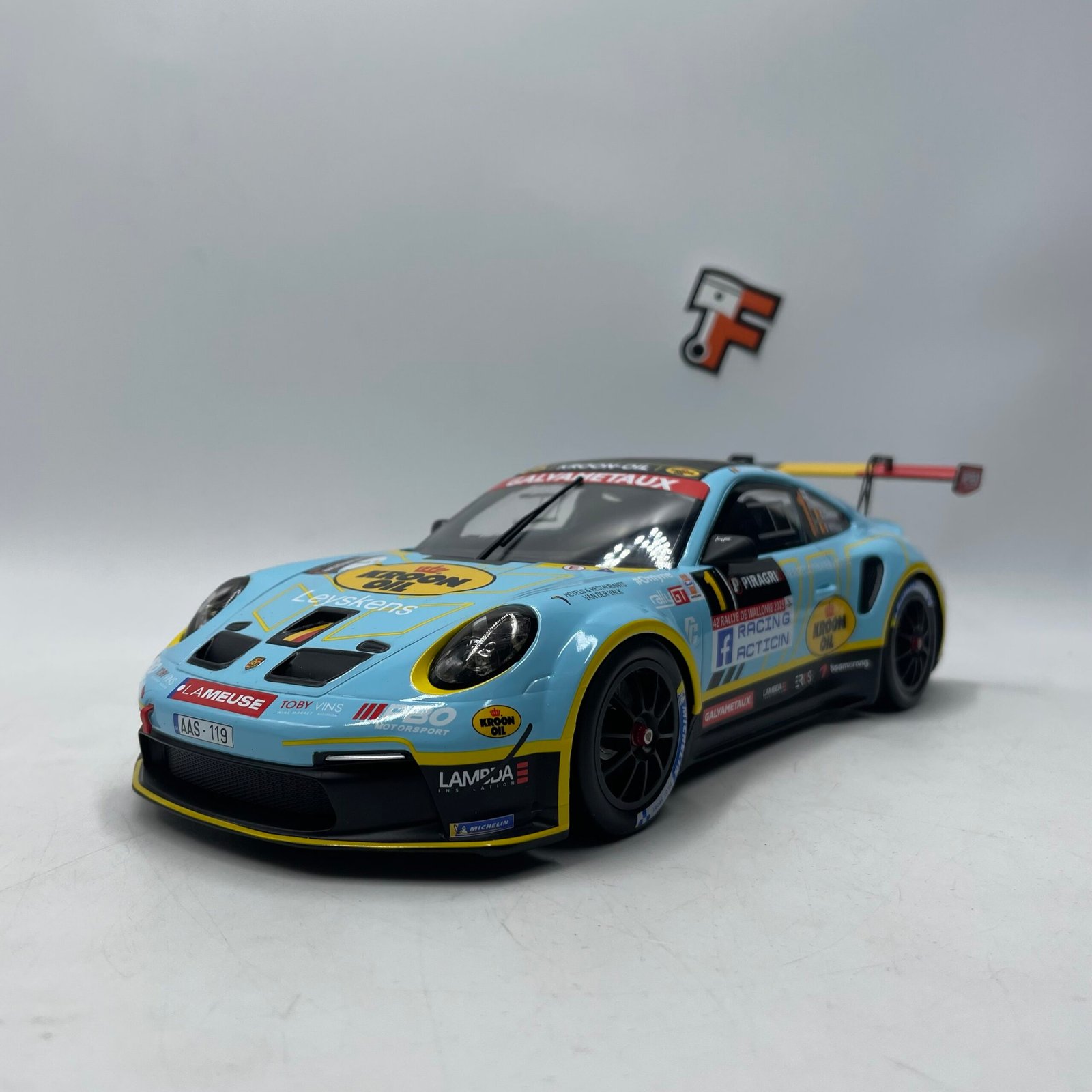 Porsche 993 Rally GT #1 Rallye de Wallonie 2025 – Image 3