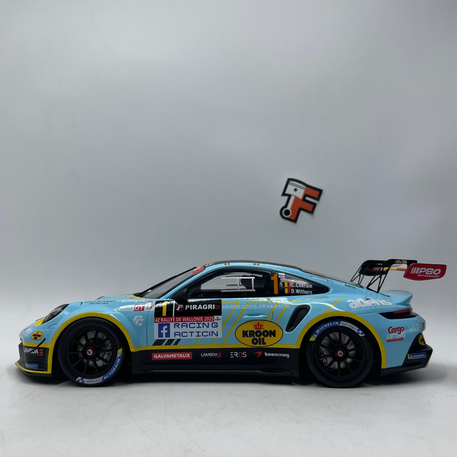 Porsche 993 Rally GT #1 Rallye de Wallonie 2025 – Image 4
