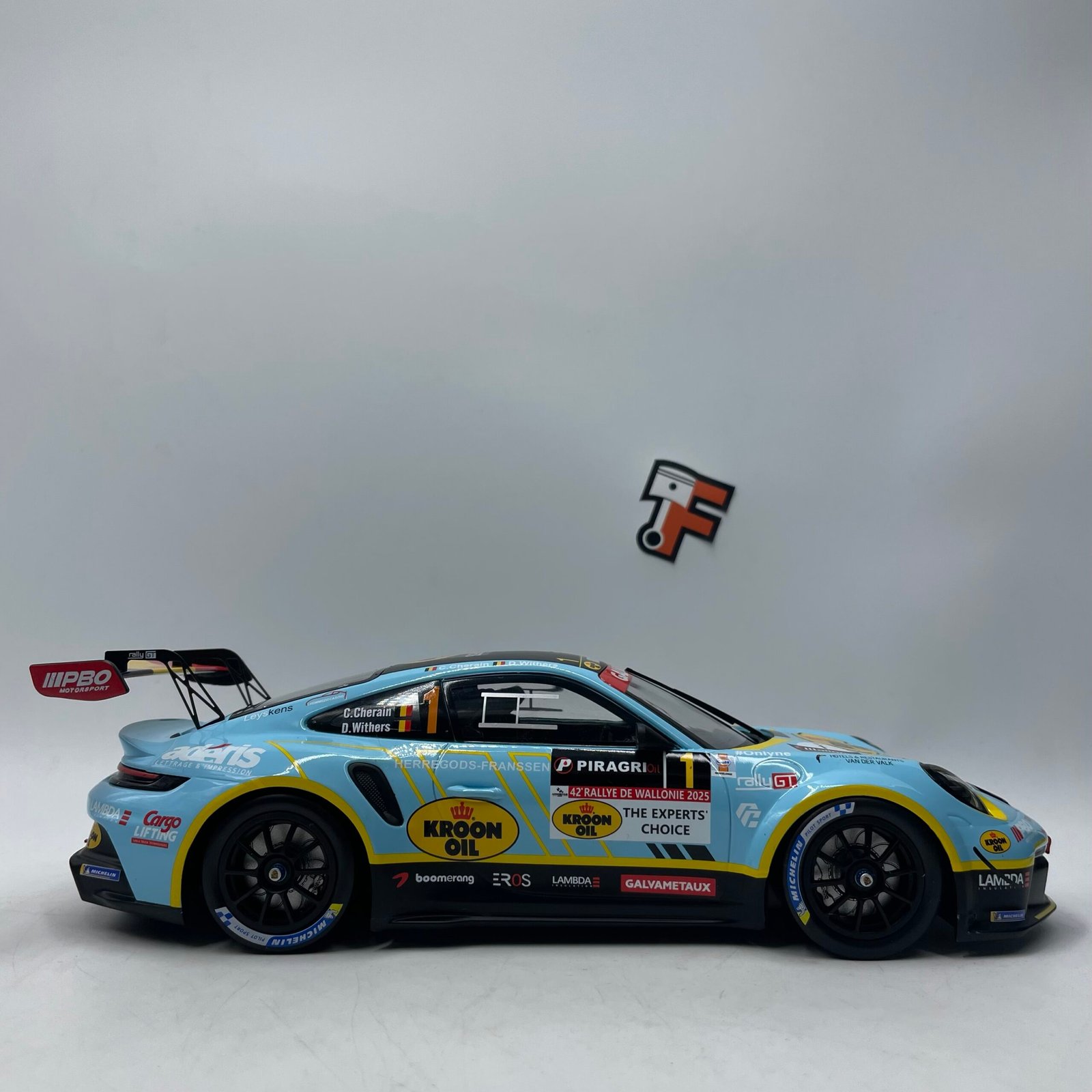 Porsche 993 Rally GT #1 Rallye de Wallonie 2025 – Image 8