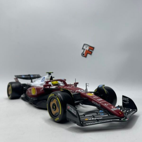 Miniature Ferrari SF-25 Lewis Hamilton Monza 2025 Bburago à l'échelle 1/18 vendue en Suisse
