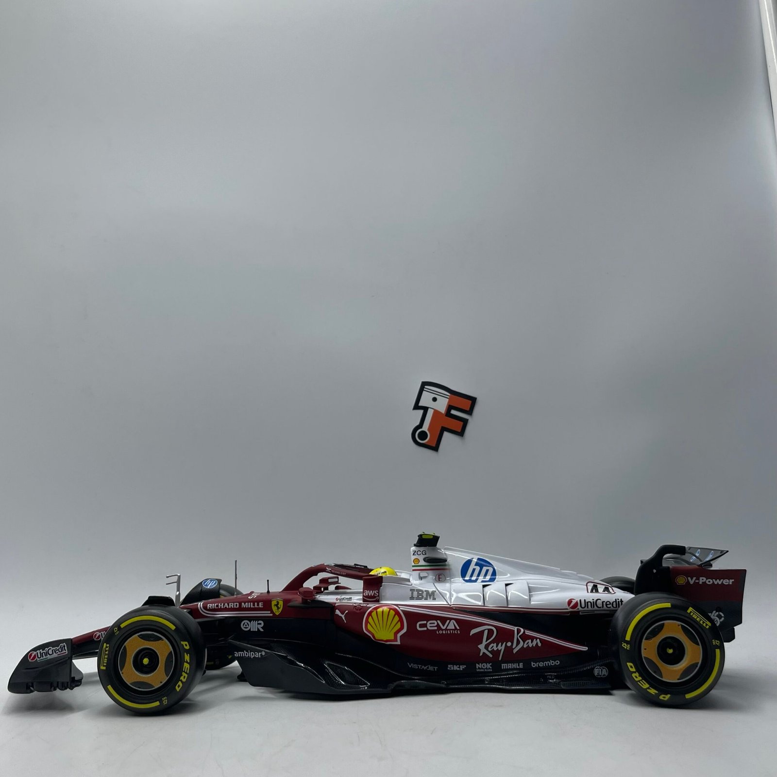 Ferrari SF-25 Lewis Hamilton Monza 2025 1/18 – Image 4