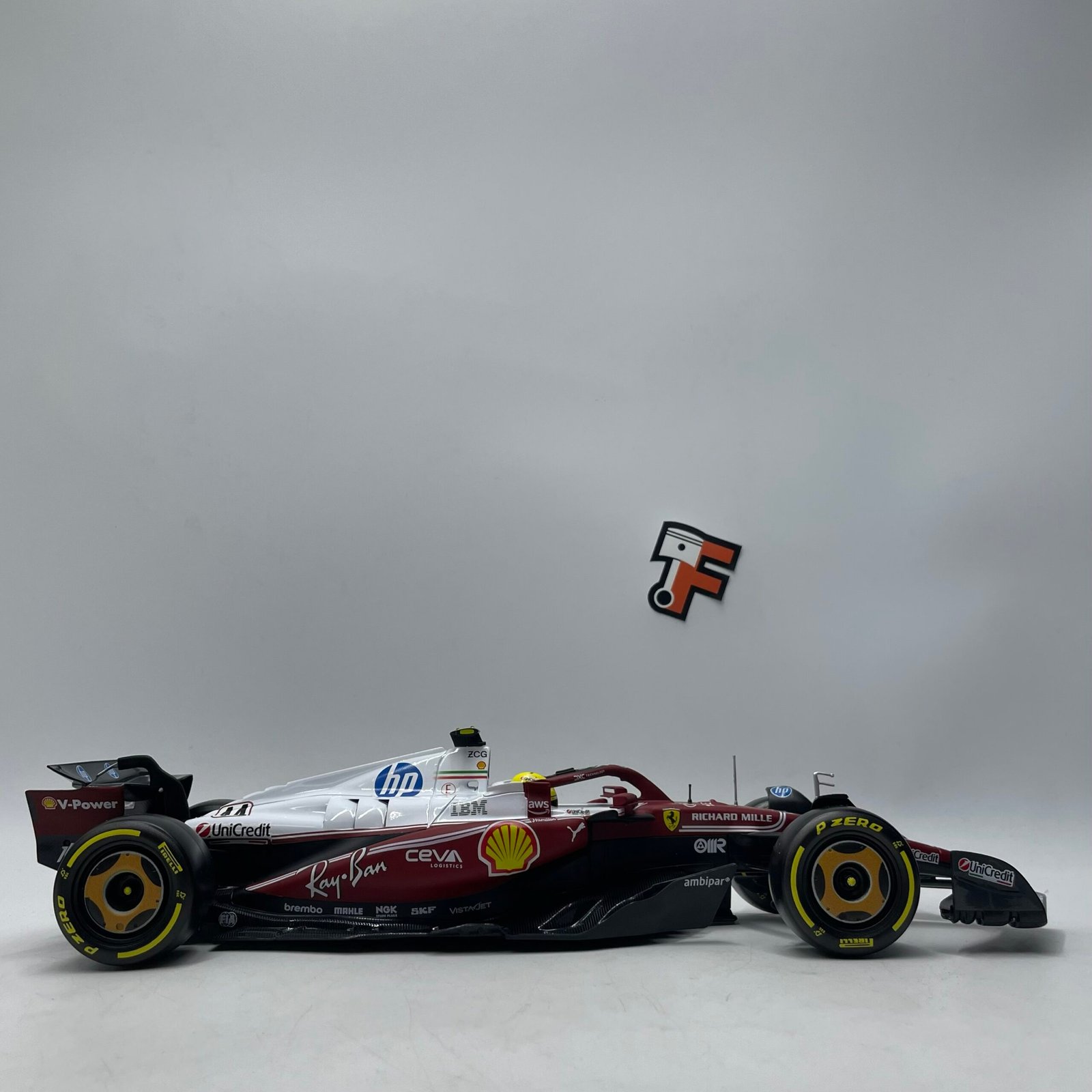 Ferrari SF-25 Lewis Hamilton Monza 2025 1/18 – Image 8