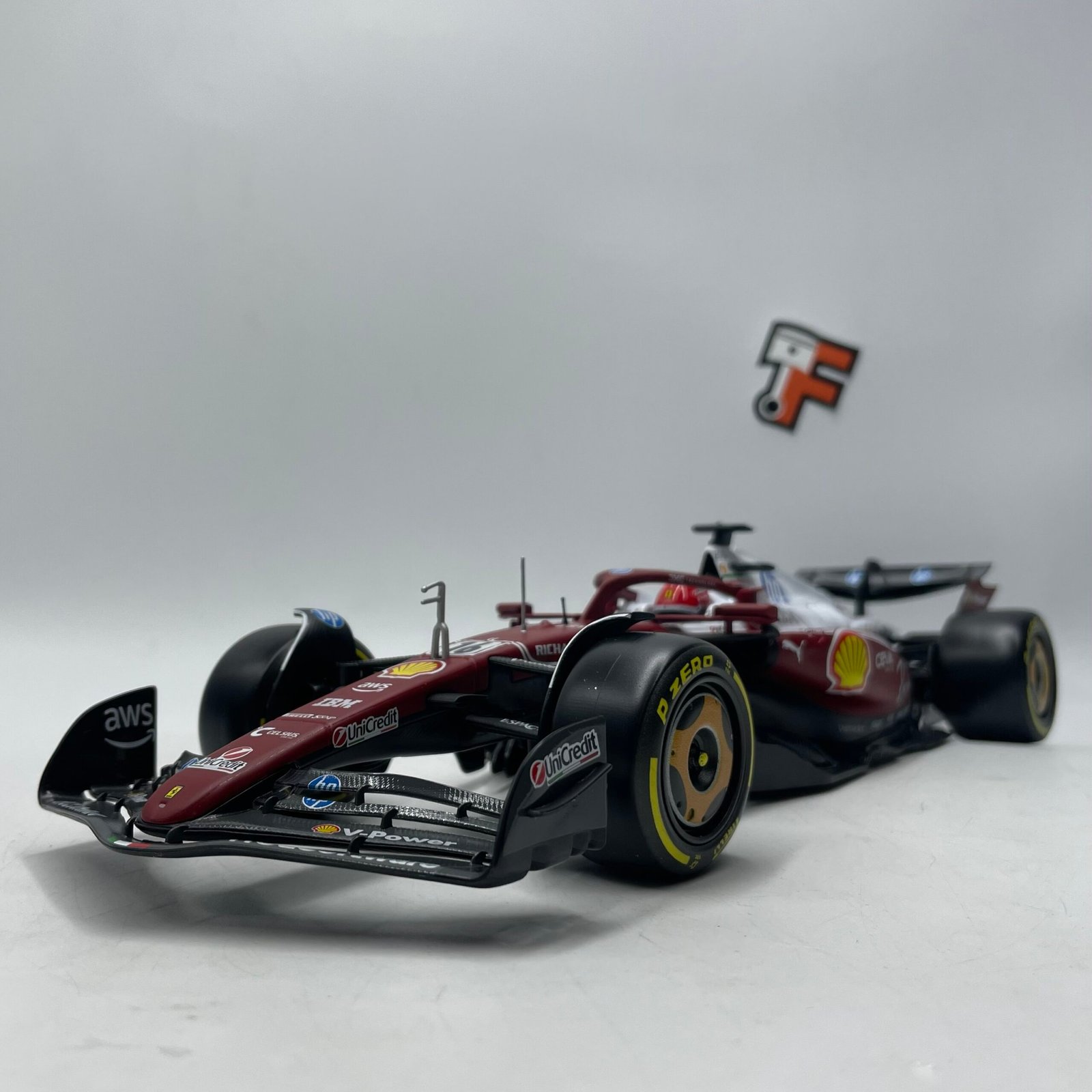 Ferrari SF-25 Charles Leclerc Monza 2025 1/18 – Image 3