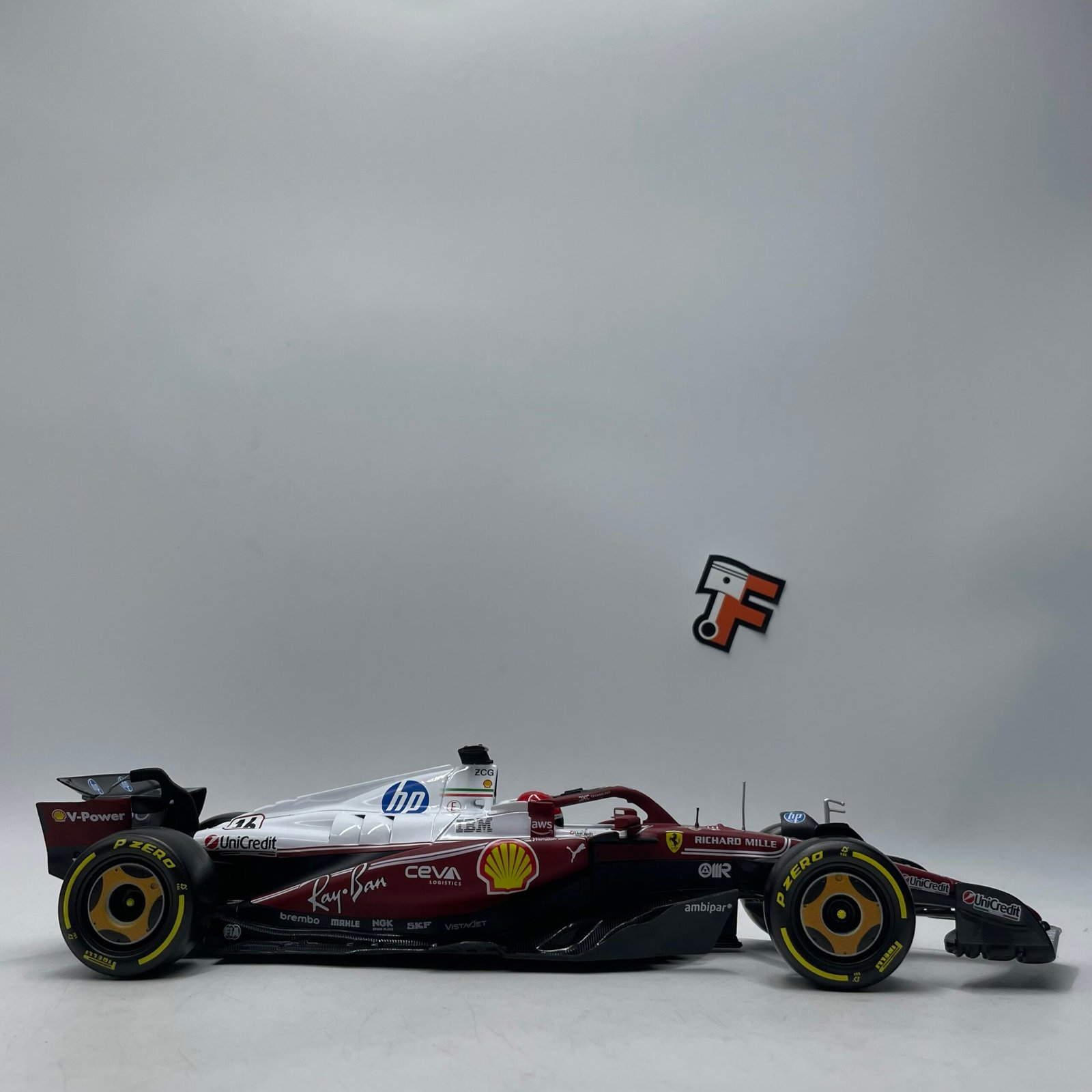 Ferrari SF-25 Charles Leclerc Monza 2025 1/18 – Image 8