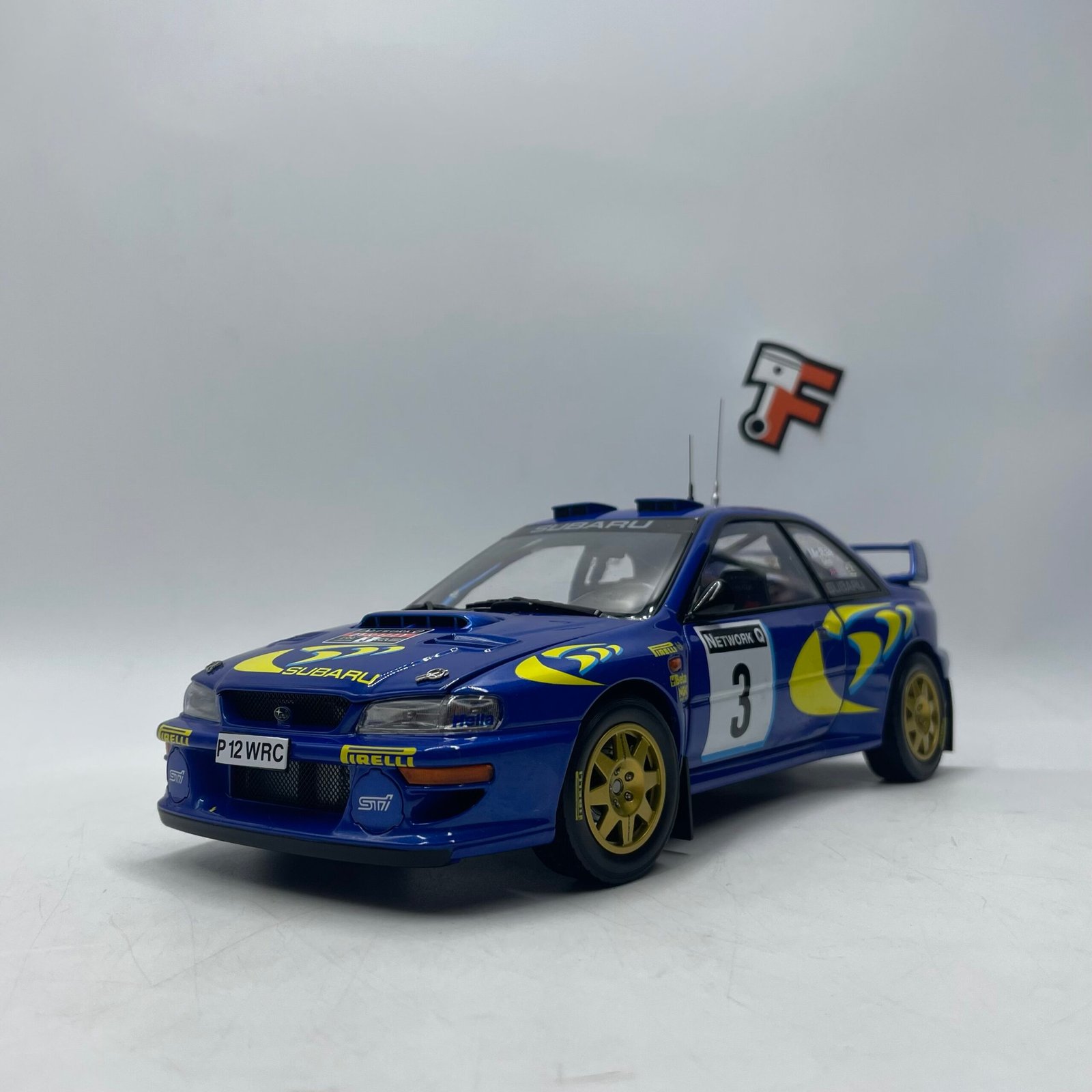 Subaru Impreza S5 WRC #3 C.Mcrae/N.Grist Winner RAC Rally 1997 Limited Edition 1/18 – Image 3