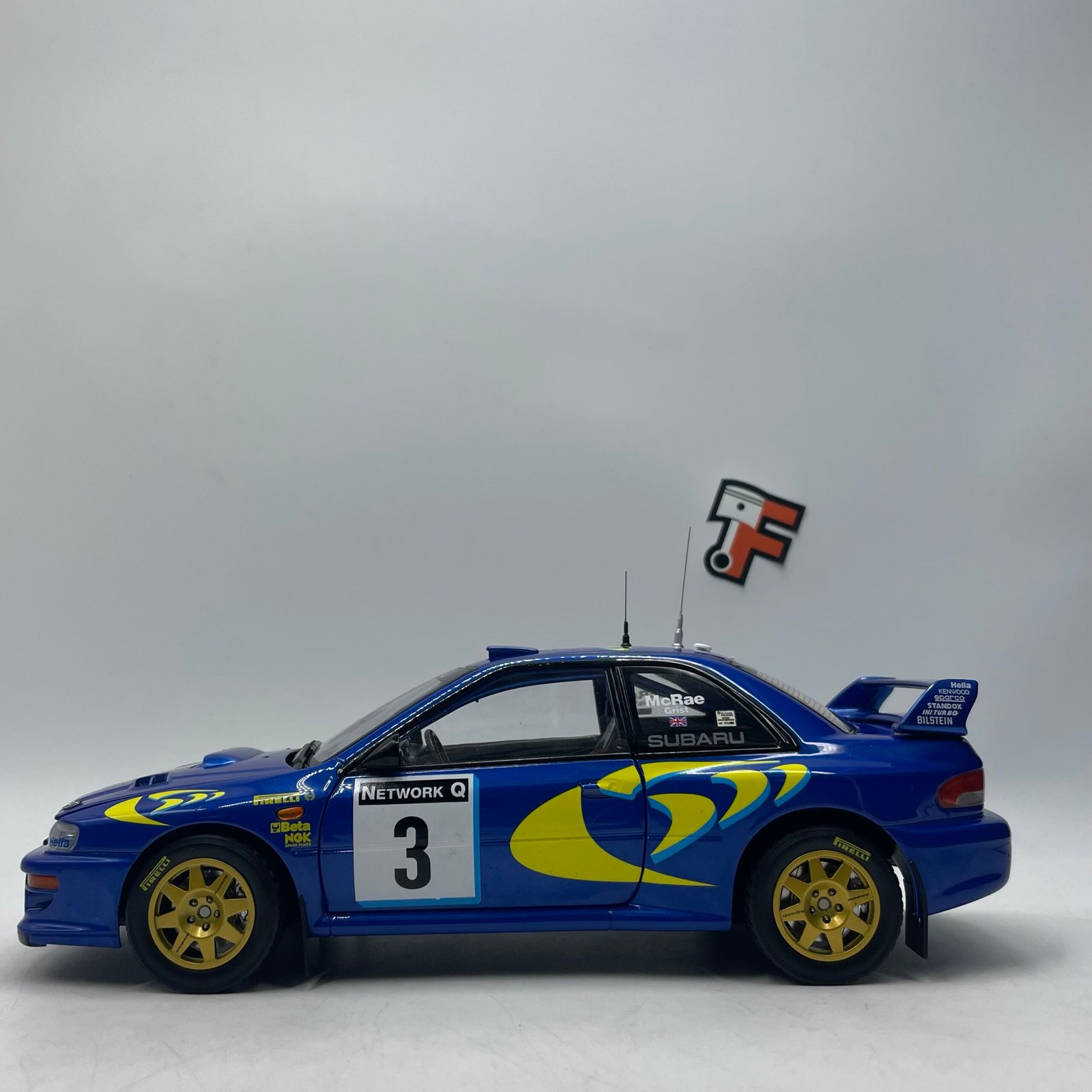 Subaru Impreza S5 WRC #3 C.Mcrae/N.Grist Winner RAC Rally 1997 Limited Edition 1/18 – Image 4