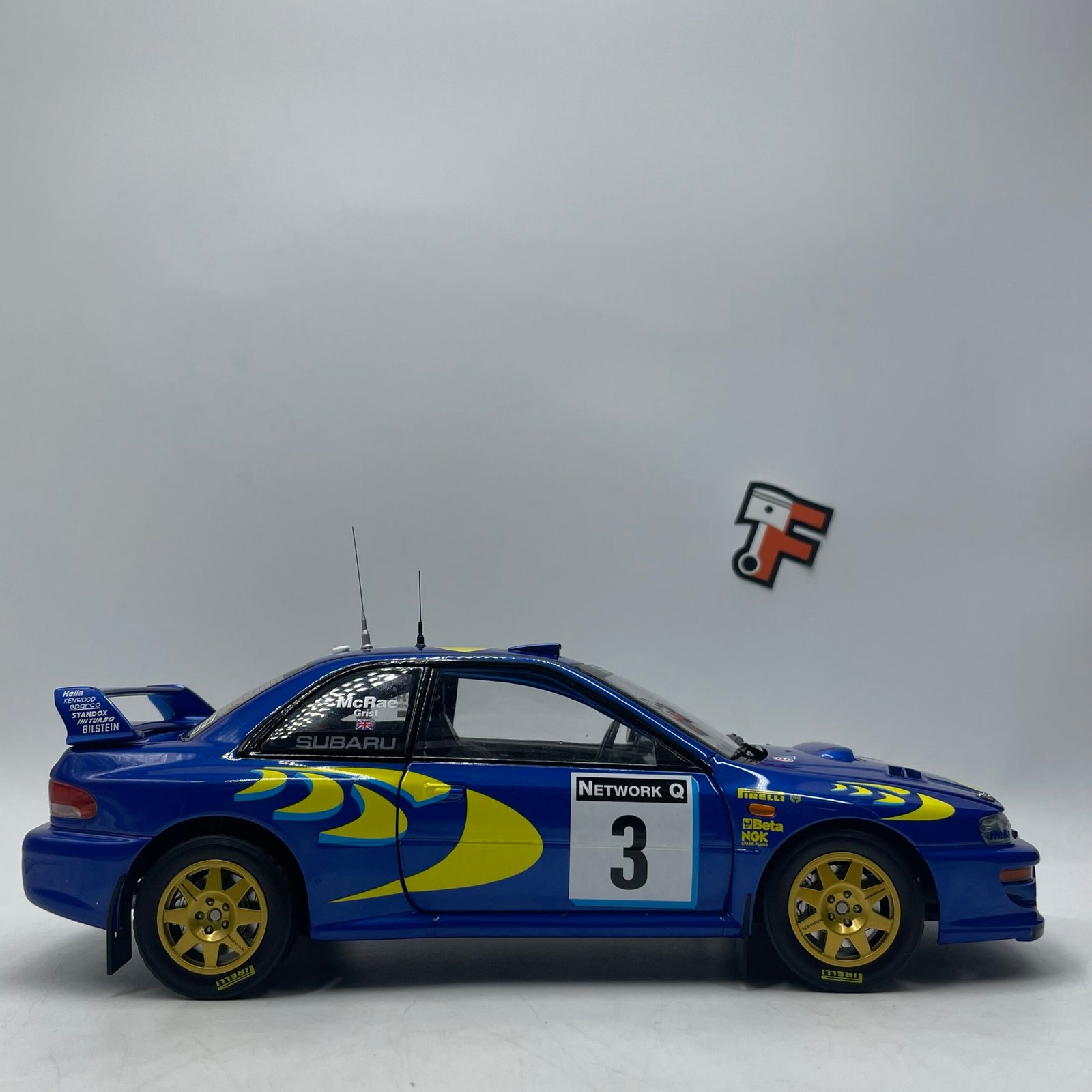 Subaru Impreza S5 WRC #3 C.Mcrae/N.Grist Winner RAC Rally 1997 Limited Edition 1/18 – Image 8