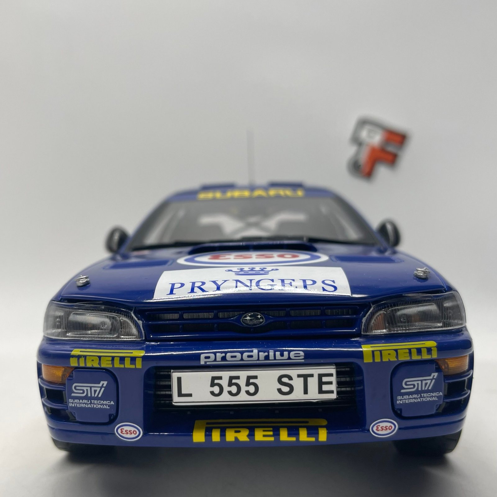 Subaru Impreza 555 #1 Colin Mcrae Winner Memorial Bettega 1993 Limited Edition 1/18 – Image 2