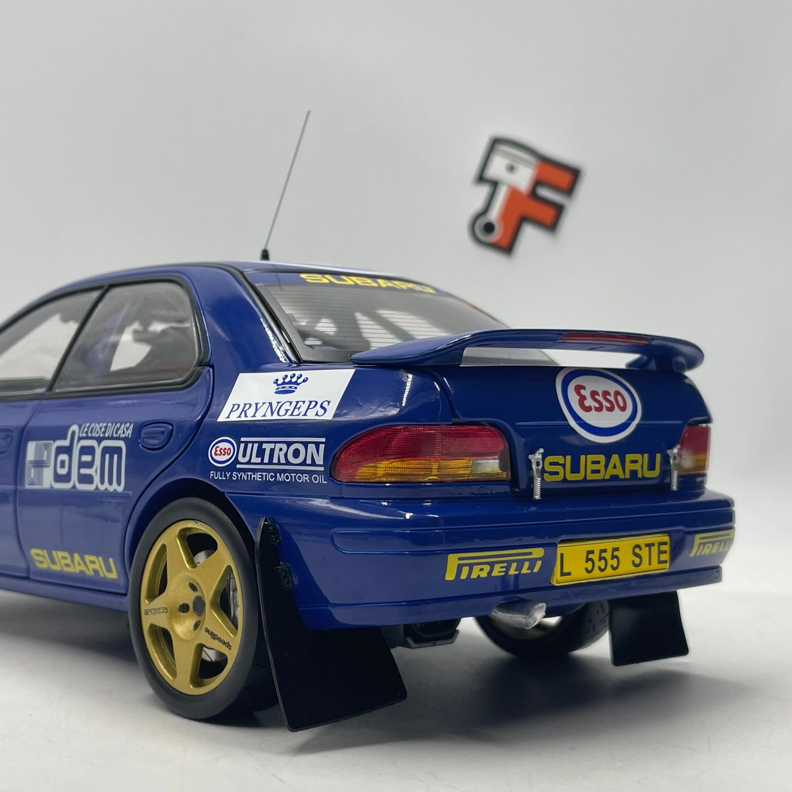 Subaru Impreza 555 #1 Colin Mcrae Winner Memorial Bettega 1993 Limited Edition 1/18 – Image 13